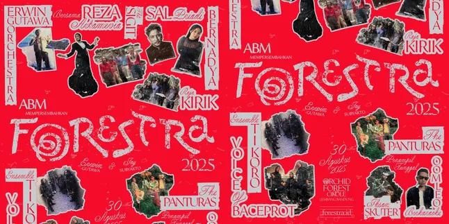 Penampil Lengkap Forestra 2025: Bernadya, Voice of Baceprot, dan The Sigit Hadirkan Kolaborasi Orkestra bersama Erwin Gutawa Penampil Lengkap Forestra 2025: Bernadya, Voice of Baceprot, dan The Sigit Hadirkan Kolaborasi Orkestra bersama Erwin Gutawa