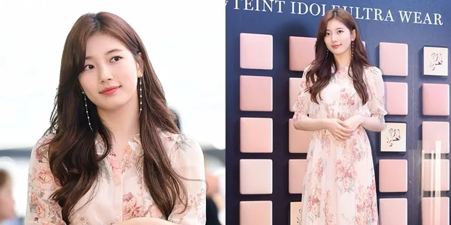 Penampilan Cantik Suzy Pakai Setelan Blazer & Celana Jutaan Rupiah