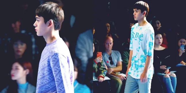 Penampilan Kece Lucas NCT Debut Jadi Model Catwalk di Seoul Fashion Week! Penampilan Kece Lucas NCT Debut Jadi Model Catwalk di Seoul Fashion Week!