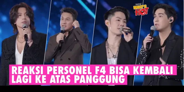 The F4 Surprise Reunion Performance Was Apparently Prepared for 2 Years, Jerry Yan: It's Like a Dream