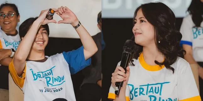 Pengalaman Tak Terlupakan Adhisty Zara dan Ari Irham Saat Syuting 'BERTAUT RINDU', Jam 3 Pagi di Curug