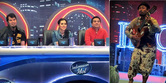 Pengamen Berbakat Ini Sajikan Aksi Super Kocak di Indonesian Idol