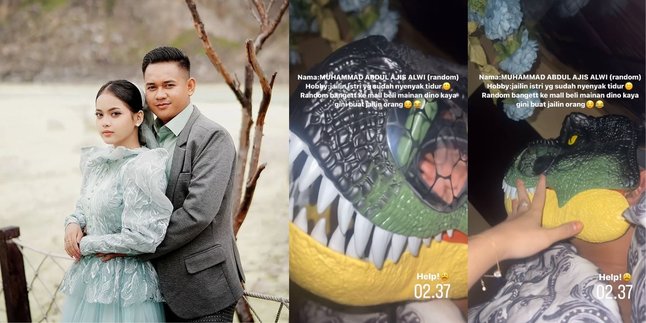 New Bride, Putri Isnari Shocked in the Middle of the Night Aziz Her Husband Turns into a Dinosaur