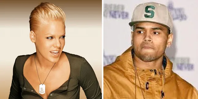 Penggemar Chris Brown Ancam Bunuh Pink