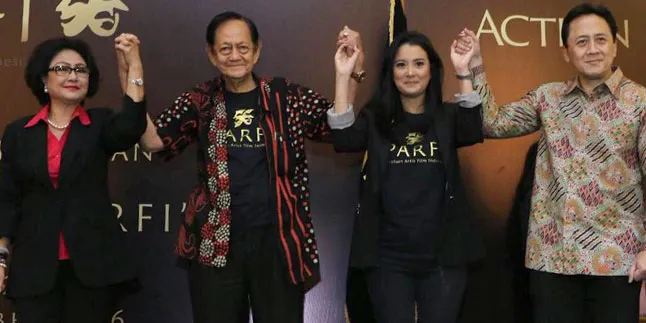 Pengukuhan Pengurus 'PARFI 56', Dari Raffi Ahmad Hingga Prilly