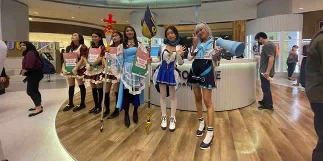 Pengunjung Mall di Jakarta Ramaikan Event 'Annyeong Korea Special Offer!', Banyak Aktivitas Seru