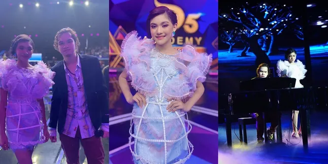 Penuh Penjiwaan, Momen Sridevi Duet Bareng Dul Jaelani di Top 8 D'Academy - Dapat 4 SO Juri