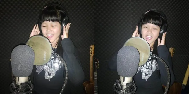 Penyanyi Cilik Olga Jelita Kampanyekan Lagu Anti Kekerasan Anak