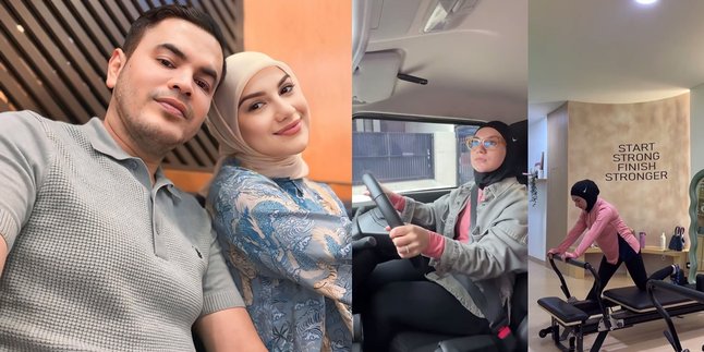 Pergi Pilates, Aura Irish Bella bak Bu Bos Kendarai Mobil Sendiri - Tampil Cantik Tanpa Makeup