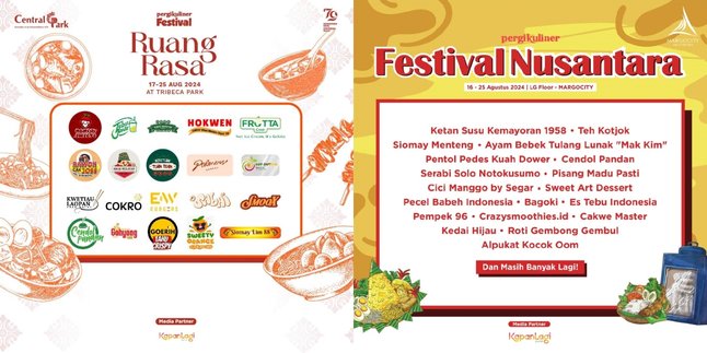 PergiKuliner Festival Ruang Rasa: Perpaduan Beragam Seni, Budaya dan Kuliner Nusantara