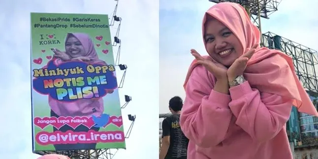 Perjuangan Demi Dinotice Oppa, Fans Asal Bekasi Ini Sampai Sewa Billboard Perjuangan Demi Dinotice Oppa, Fans Asal Bekasi Ini Sampai Sewa Billboard