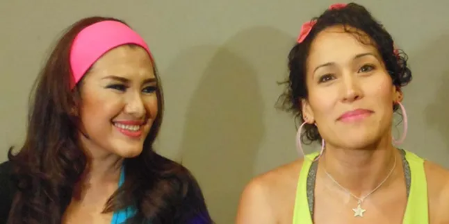 Perkenalkan Zumba, Liza Natalia Dibantu Dancer Nelly Furtado