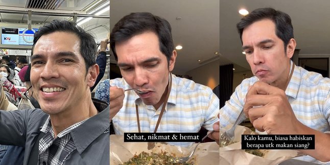 Previously Highlighted When Riding the Commuter Line, Here are 7 Simple Portraits of Adrian Maulana - Chooses to Eat in the Office Cafeteria and Spend Only 17 Thousand