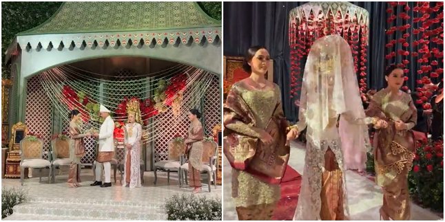 The Wedding of Rasyid Rajasa and Tamara Kalla, Details of a Grand Moment with Palembang Customs