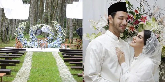 Persiapan Pernikahan Outdoor Ammar Zoni dan Irish Bella Diguyur Hujan Deras