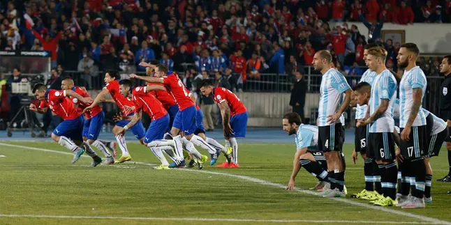 Pertandingan Sarat Tensi, Argentina Bertekad Ungguli Chile