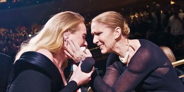 The Meeting of Legendary Duo Divas! Celine Dion Shares Tears of Emotion During Adele's Performance at Las Vegas Residency