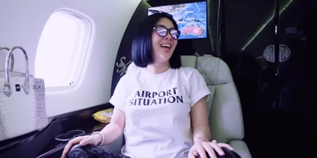 Perut Syahrini Makin Terlihat Buncit, Ogah Konfirmasi Hamil Minta Didoakan Saja