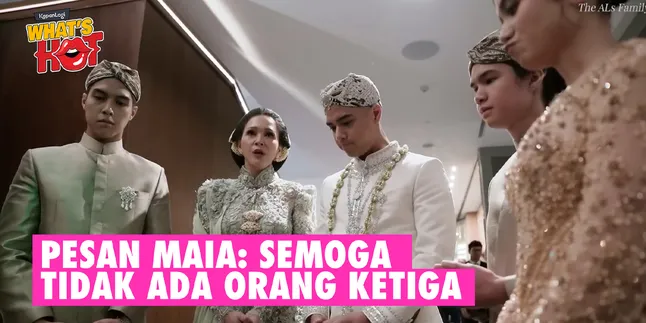 Maia Estianty's Message Before Al Ghazali's Wedding: "I Hope There Is No Third Party"