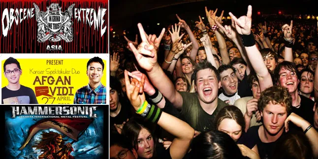 Pesta Musik Cadas di Bulan April