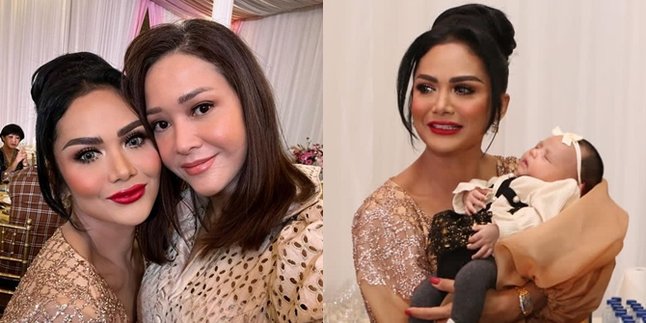 Birthday Party, Here's Krisdayanti's Photo with Makeup Criticized by Netizens: Wearing a Glittering Dress