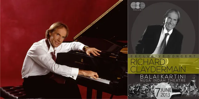 Pianis Richard Clayderman Bakal Manggung di Indonesia