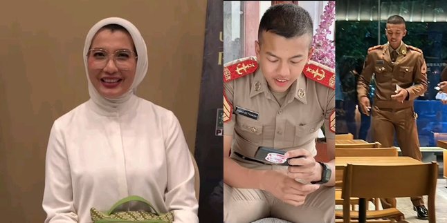 Choose to be a TNI, Here are 7 Portraits of Arzeti Bilbina's Eldest Child who is Getting Handsome in Uniform