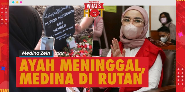 PILU! Medina Zein Terlambat, Hanya Bisa Temui Almarhum Ayahnya Di Kamar Jenazah