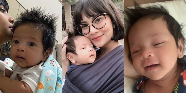 Chubby Cheeks - Spiky Hair, Here are 8 Adorable Photos of Baby Gala, Vanessa Angel's Child, in Various Poses
