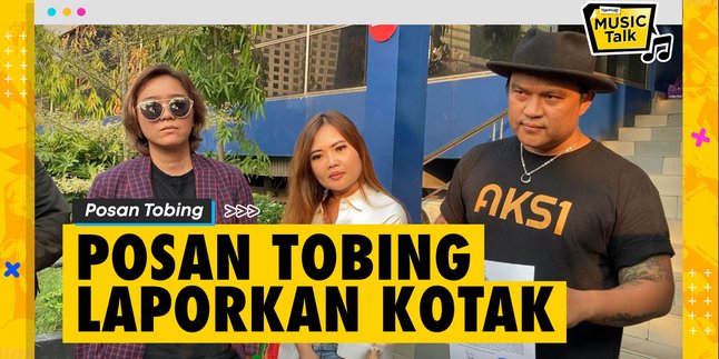 Posan Tobing Laporkan Personel KOTAK Buntut Somasi, Ditemani Mantan Vokalis Dan Basis