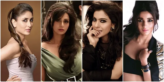 Pose Bareng Kajol - Sridevi - Karisma & Alia, Kareena Pamer Perut