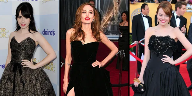 Pose 'Standar' Aktris Cantik di Red Carpet