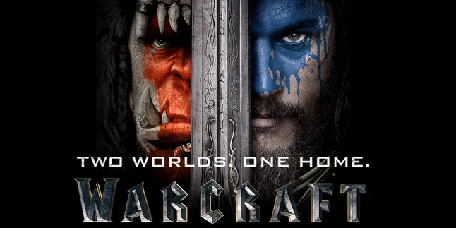 Poster Film 'WARCRAFT' Dirilis, Ungkap Permusuhan 2 Dunia