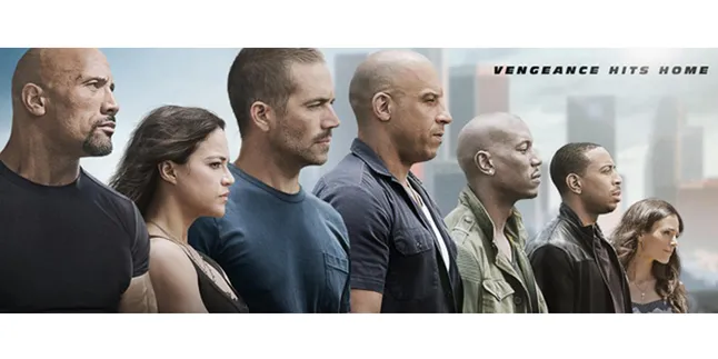 Poster Terbaru 'FURIOUS 7' Didedikasikan Untuk Paul Walker