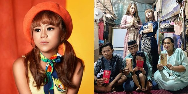 Posting Photos of Eid al-Fitr with Family, Cimoy Montok Criticized by Netizens Because Her House Has Not Been Renovated
