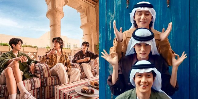 Portrait of 3 Handsome Korean Actors in Wooga Squad in Dubai, Their Funny Behavior Makes You Laugh
