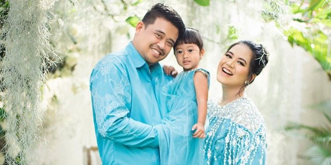 Portrait of Kahiyang Ayu and Bobby Nasution's Second Child, Sedah Mirah's Adorable Reaction to Her Younger Sibling