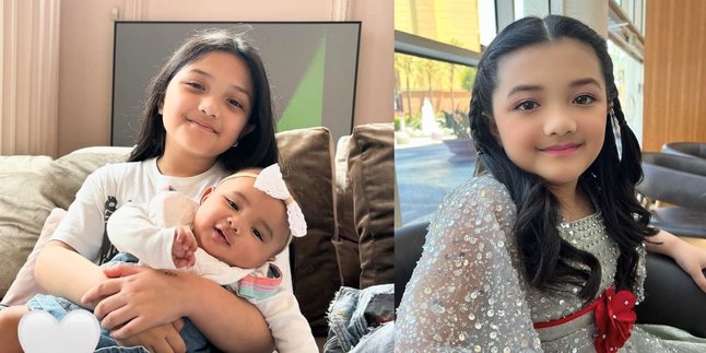 Portrait of Arsy Hermansyah while Babysitting Baby Azura, Netizens Say They Have Similar Faces