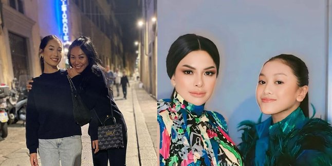 Portrait of Beautiful Artists and Celebrities with Their Daughters, Putri Anggun Cipta Makes People Amazed