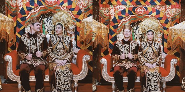 Portrait of Awkarin and Abyakta Wearing Minangkabau Traditional Clothes, The Story Behind It Touches Netizens