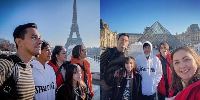 7 Happy Moments of Darius Sinathrya - Donna Agnesia Visiting Their Son Who Plays Soccer in France, Full of Warmth
