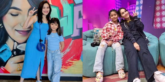 Portrait of Bilqis, Ayu Ting Ting's Daughter who is Getting More Beautiful Day by Day, Has a Stylish Korean-Style Fashion - a Skilled Dancer Just Like Her Mother
