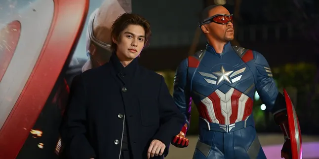 Potret Bright Vachirawit Tampil Memukau di Premiere 'Captain America: Brave New World'