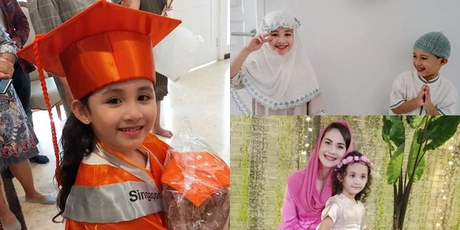 Beautiful Portrait of Keisha, Arumi Bachsin's Daughter, During Kindergarten Graduation - Resembling Her Mother More and More