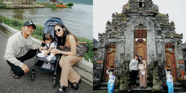 Portrait of Denny Caknan Taking His Family on Vacation to Bali, Cute Pose of Cunda Makes Netizens Adorable