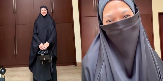 Portrait of Donna Harun Appearing with Hijab and Niqab Captures Netizens' Attention, Says She Wants to Be a Patient and Calm Woman