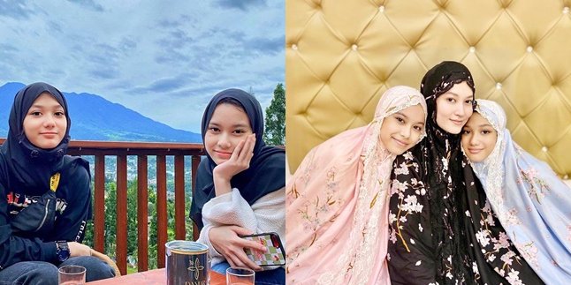 8 Photos of Lyra Virna and Fadlan's Two Daughters, Step Sisters But Many Think They're Twins - Equally Beautiful