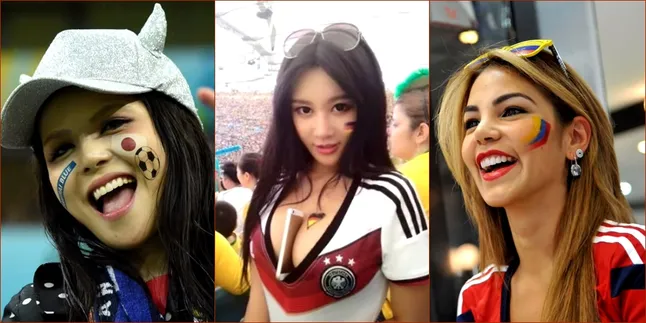 Potret Fans Paling HOT di Piala ldunia 2014, Siapa Juaranya? Potret Fans Paling HOT di Piala ldunia 2014, Siapa Juaranya?