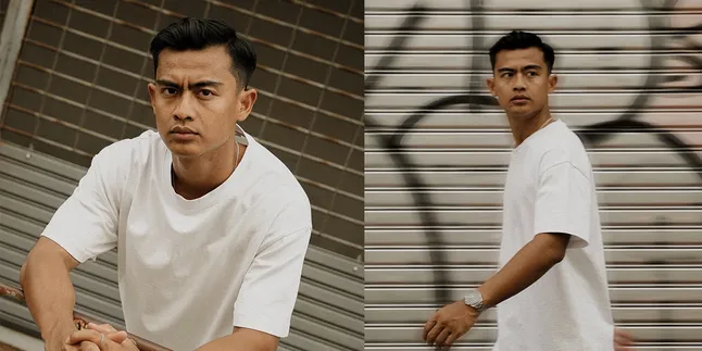Portrait of Pratama Arhan's Fashion in a Plain White T-Shirt, Simple Yet Still Handsome
