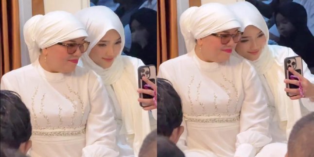 Portrait of Fuji Wearing a Syari Hijab at Frans Faisal's Recitation Moment, Netizens: Yalili Yalili Has No Cure